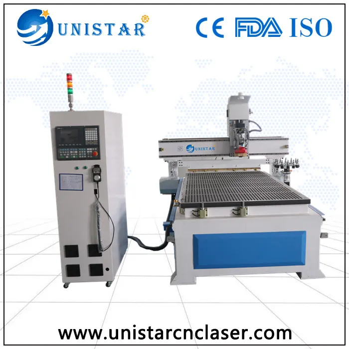 CNC Router nrog Disc Tool Changer